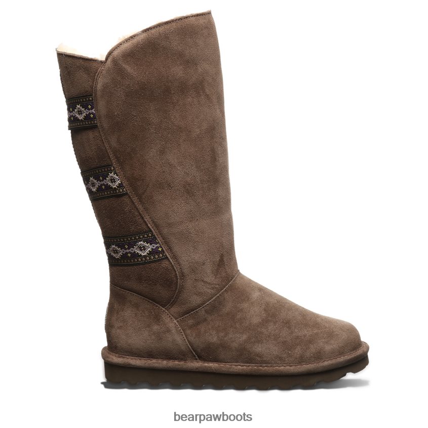 Stiefel BEARPAW violett Erde Frauen J080PL121