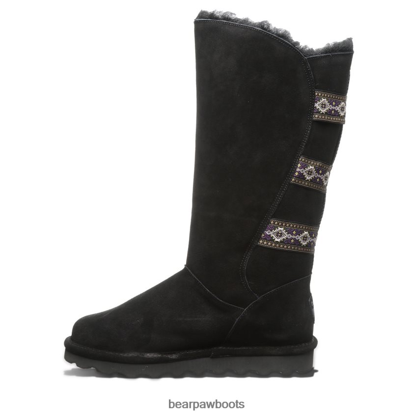 Stiefel BEARPAW violett Schwarz Frauen J080PL122
