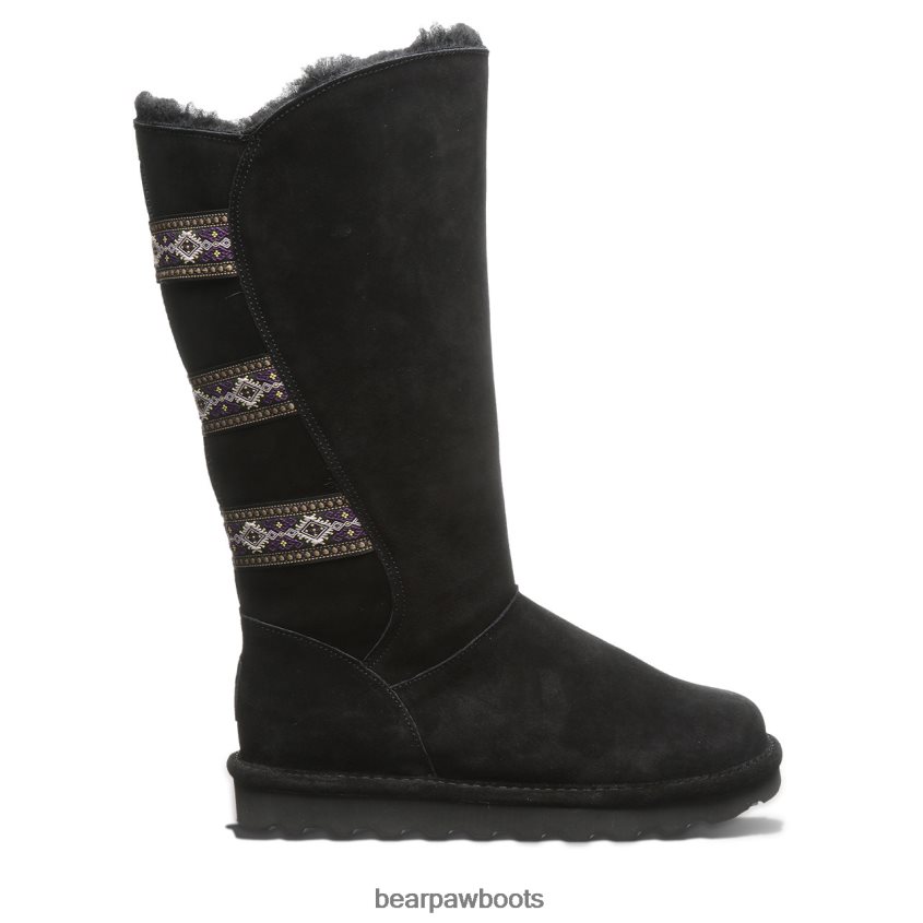 Stiefel BEARPAW violett Schwarz Frauen J080PL122
