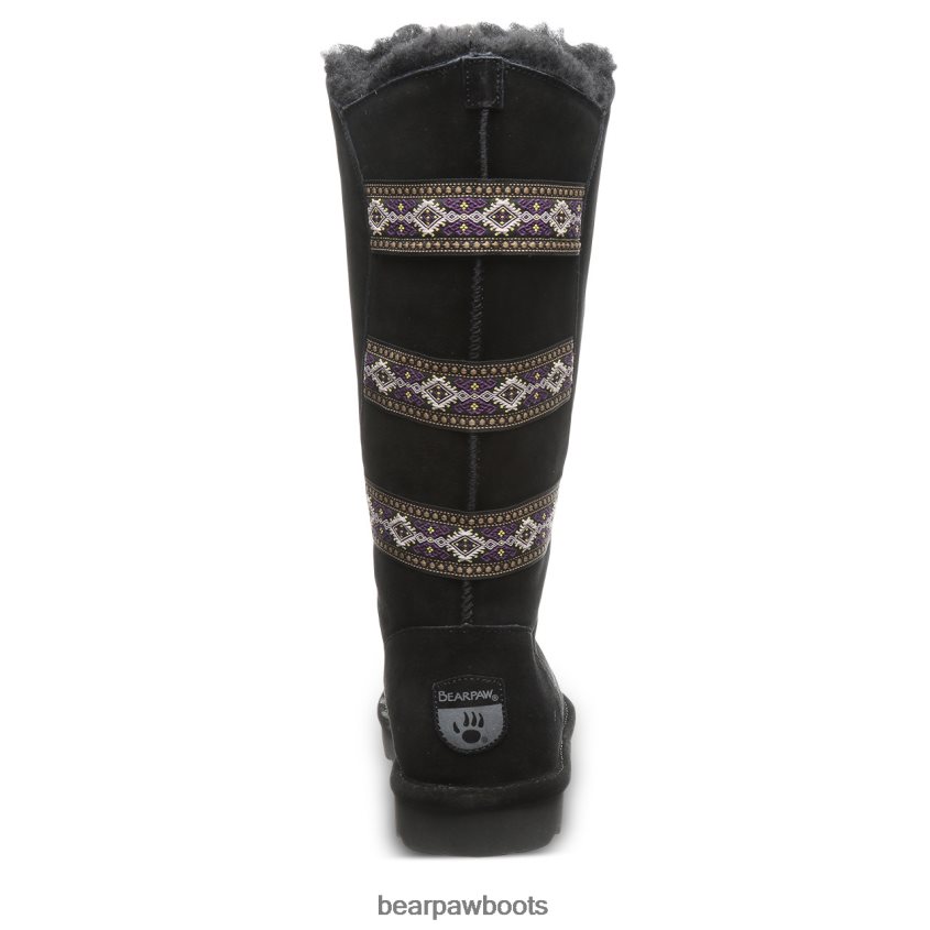 Stiefel BEARPAW violett Schwarz Frauen J080PL122