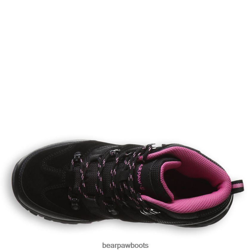 Wanderer BEARPAW Korsika breit schwarz/fuchsia Frauen J080PL331