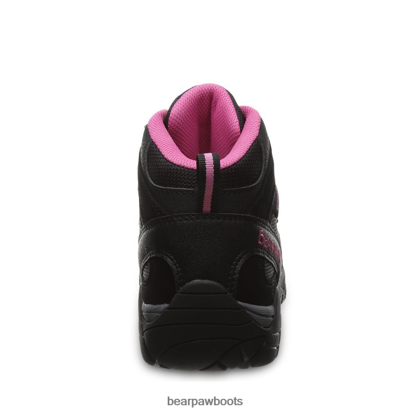 Wanderer BEARPAW Korsika breit schwarz/fuchsia Frauen J080PL331