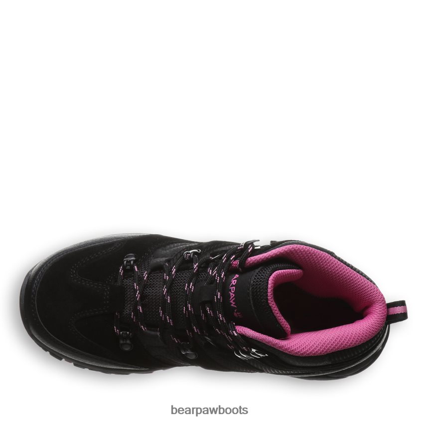Wanderer BEARPAW Korsika schwarz/fuchsia Frauen J080PL340