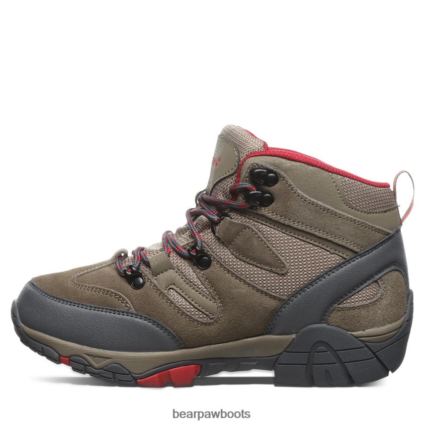 Wanderer BEARPAW Korsika taupe/rot Frauen J080PL339