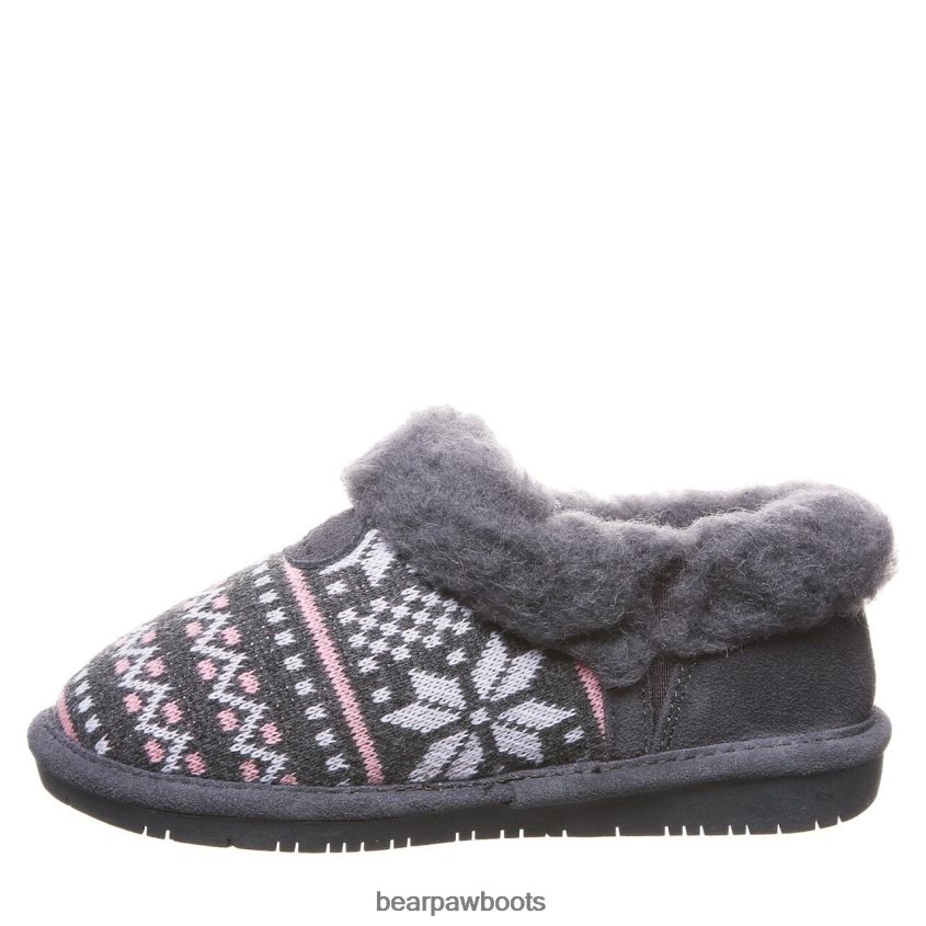 Hausschuhe BEARPAW Alice Jugend Holzkohle Kinder J080PL618