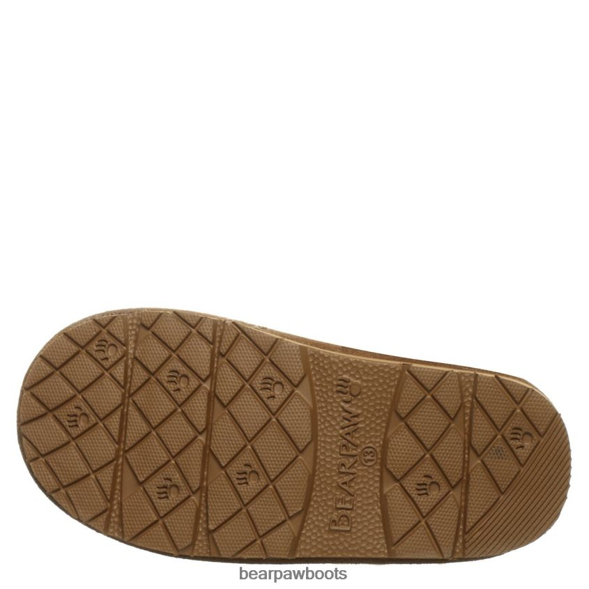 Hausschuhe BEARPAW Loki Jugend Hickory-Kaviar Kinder J080PL614