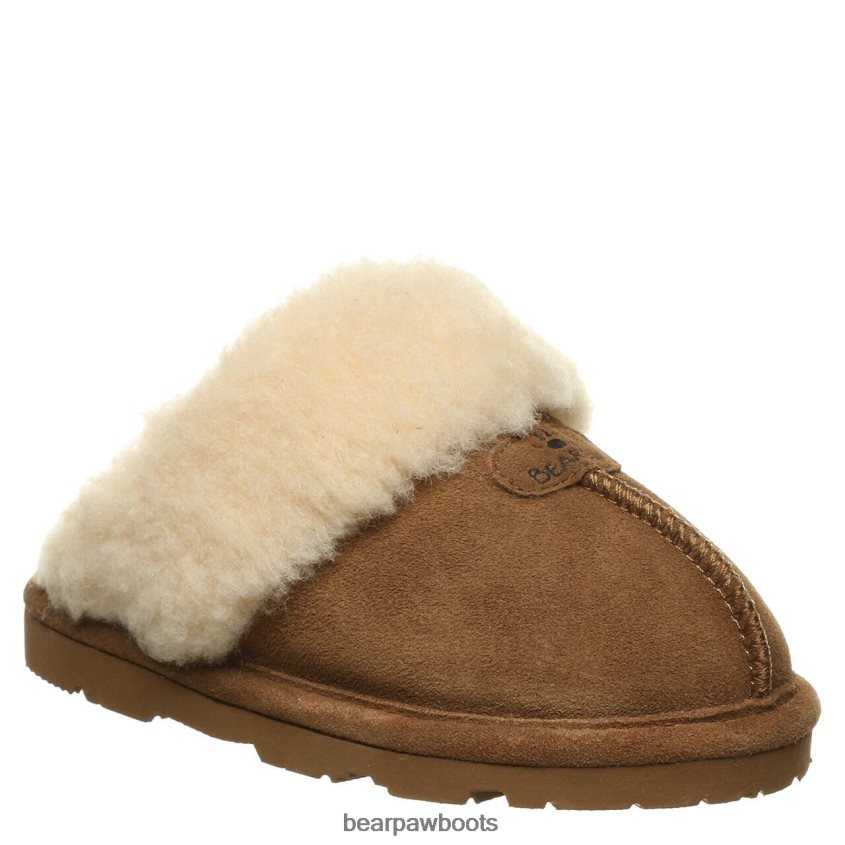 Hausschuhe BEARPAW Loki Jugend Hickory Kinder J080PL610