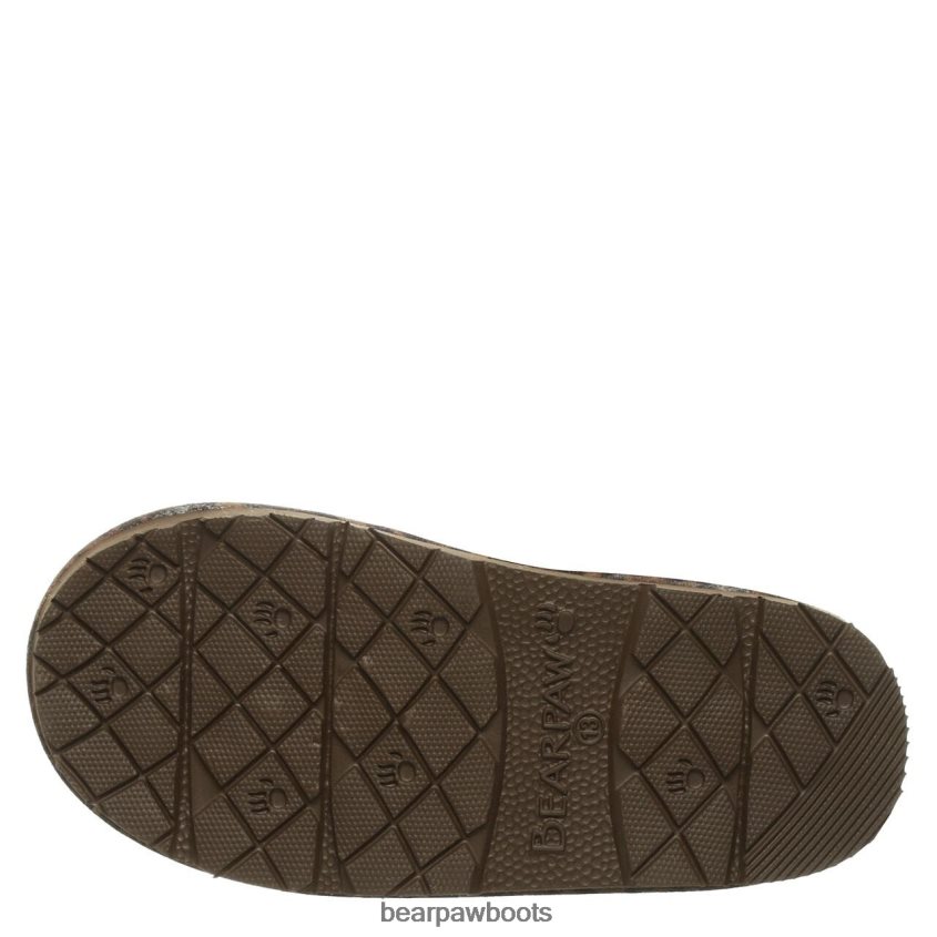 Hausschuhe BEARPAW Loki Jugend Leopard Kinder J080PL616