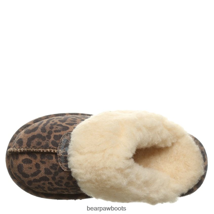 Hausschuhe BEARPAW Loki Jugend Leopard Kinder J080PL616