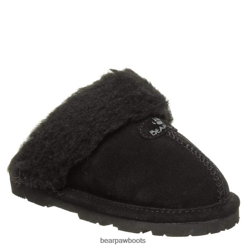 Hausschuhe BEARPAW Loki Jugend Schwarz Kinder J080PL617