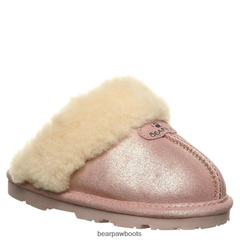 Hausschuhe BEARPAW Loki Jugend rosa Glitzer Kinder J080PL609