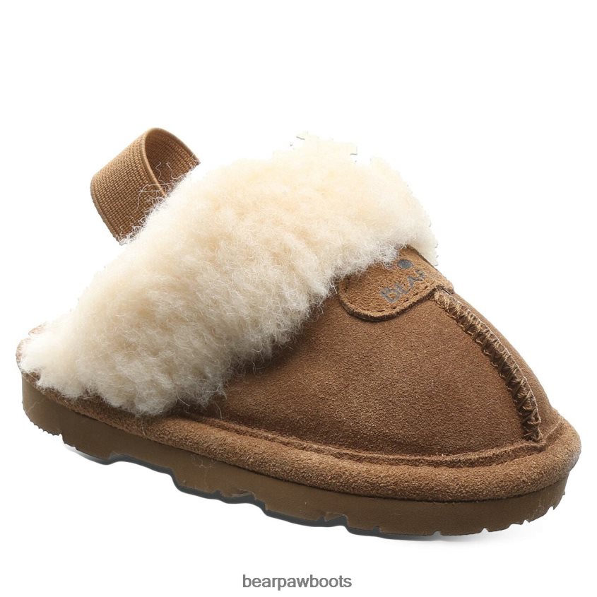 Hausschuhe BEARPAW Loki Kleinkind Hickory Kinder J080PL613