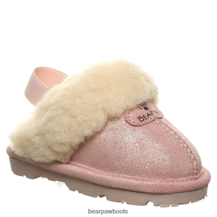 Hausschuhe BEARPAW Loki Kleinkind rosa Glitzer Kinder J080PL612