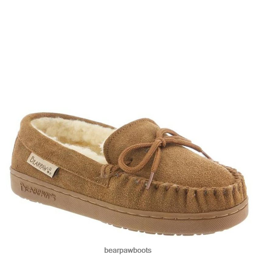 Hausschuhe BEARPAW Moc II Jugend Hickory Kinder J080PL611