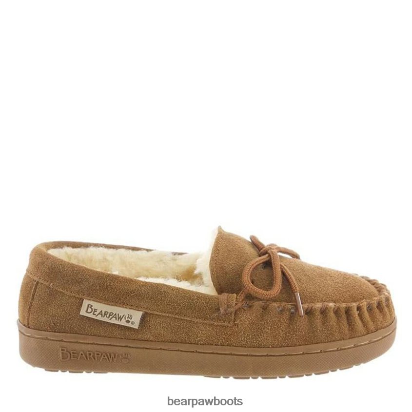 Hausschuhe BEARPAW Moc II Jugend Hickory Kinder J080PL611