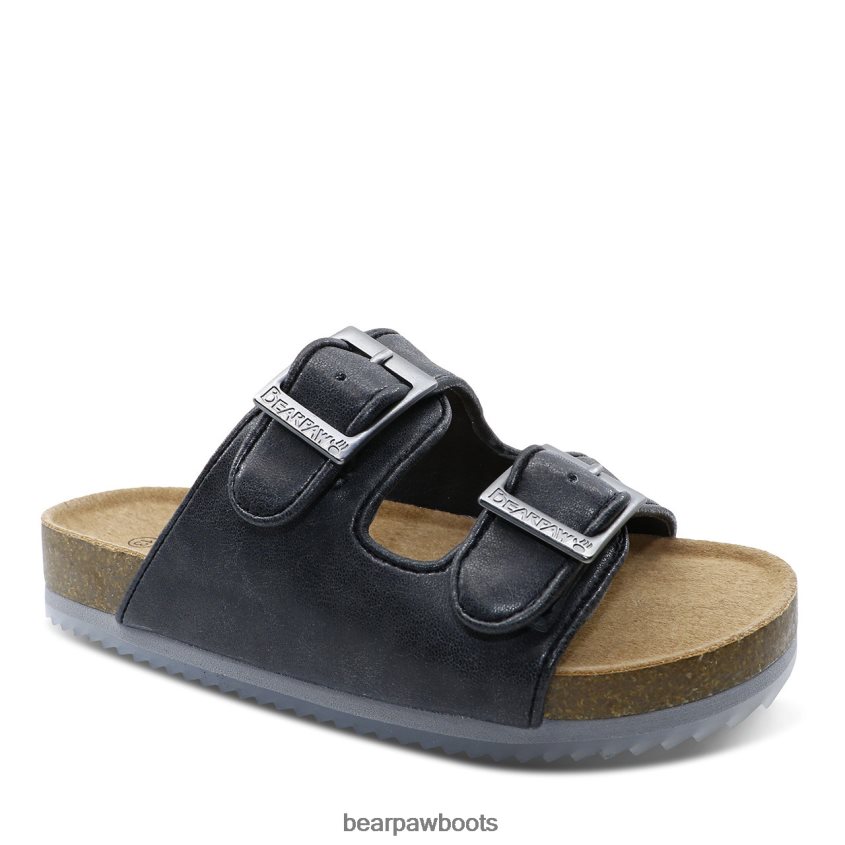 Sandalen BEARPAW Brooklyn-Jugend Schwarz Kinder J080PL620