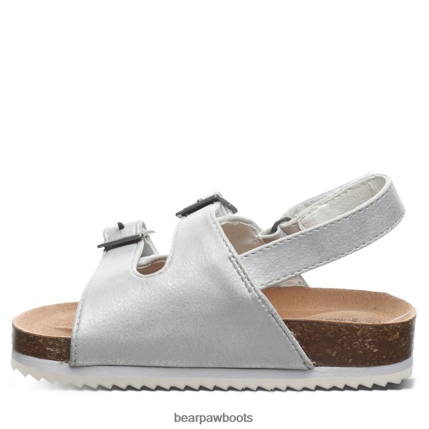 Sandalen BEARPAW Brooklyn-Kleinkind weißmetallic Kinder J080PL626