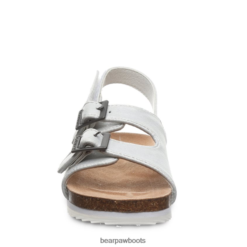 Sandalen BEARPAW Brooklyn-Kleinkind weißmetallic Kinder J080PL626