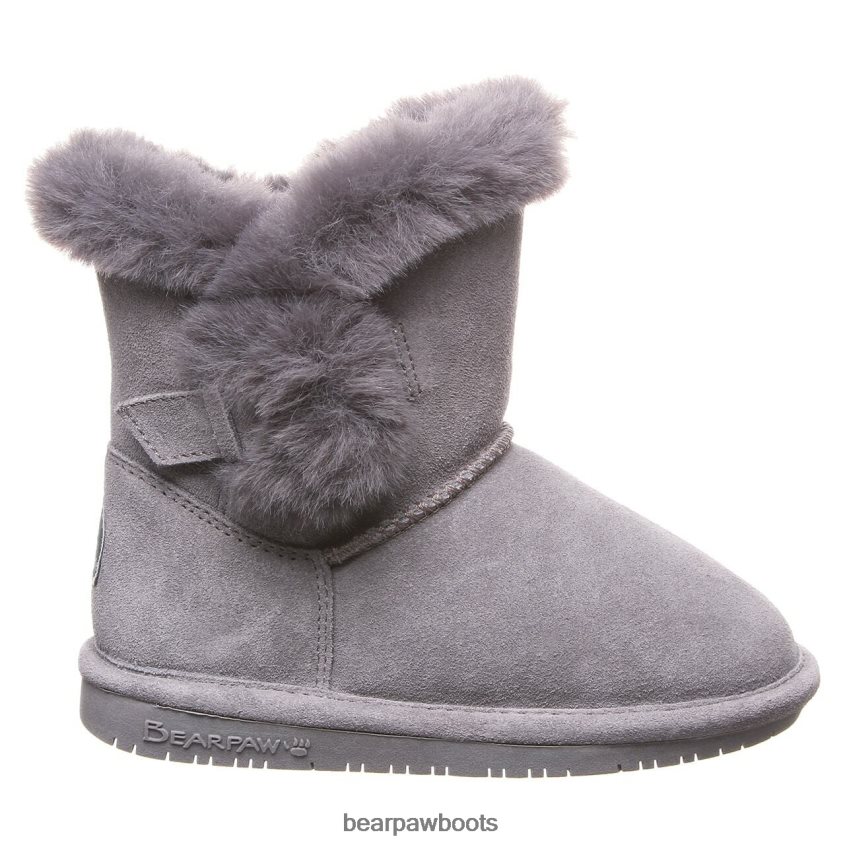 Stiefel BEARPAW Betsey Jugend grauer Nebel Kinder J080PL585