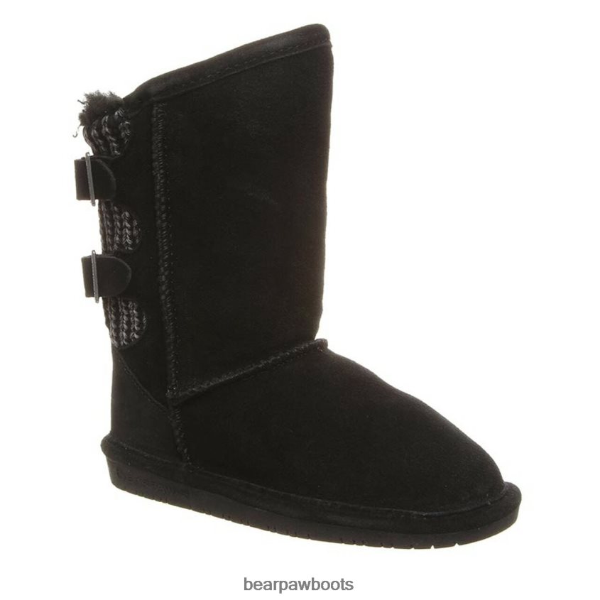 Stiefel BEARPAW Boshie-Jugend schwarz, nie nass Kinder J080PL607