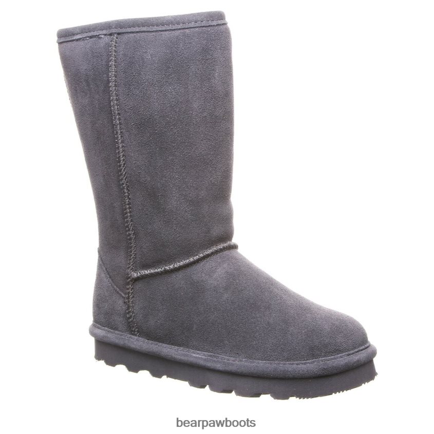 Stiefel BEARPAW Elle, großer junger Mann Holzkohle Kinder J080PL587