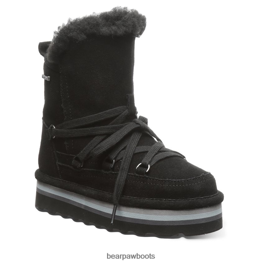 Stiefel BEARPAW Retro-Mondi-Jugend Schwarz Kinder J080PL599