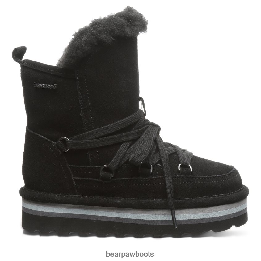 Stiefel BEARPAW Retro-Mondi-Jugend Schwarz Kinder J080PL599