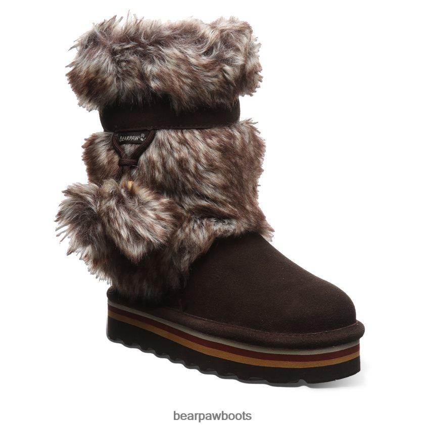 Stiefel BEARPAW Retro-Tama-Jugend Schokolade Kinder J080PL596