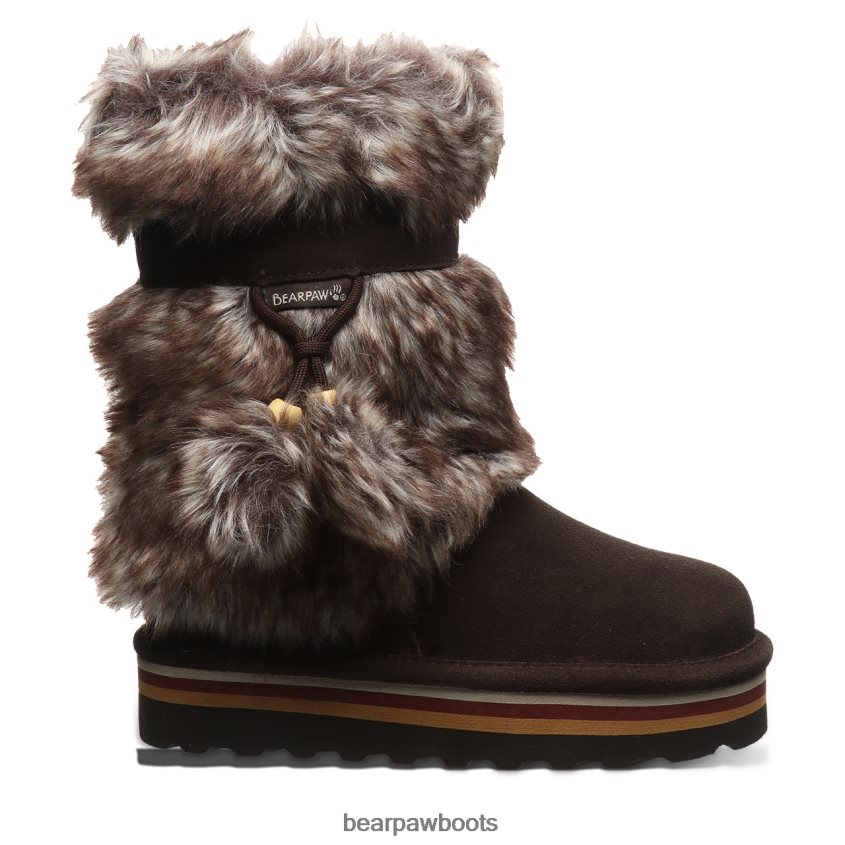 Stiefel BEARPAW Retro-Tama-Jugend Schokolade Kinder J080PL596
