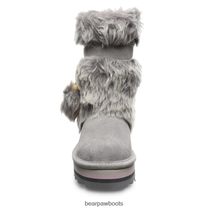 Stiefel BEARPAW Retro-Tama-Jugend grauer Nebel Kinder J080PL597
