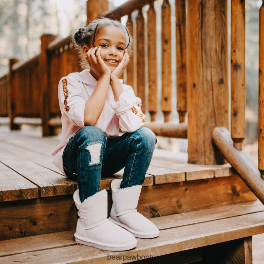 Stiefel BEARPAW Rosaline Jugend blasses Rosa Kinder J080PL581