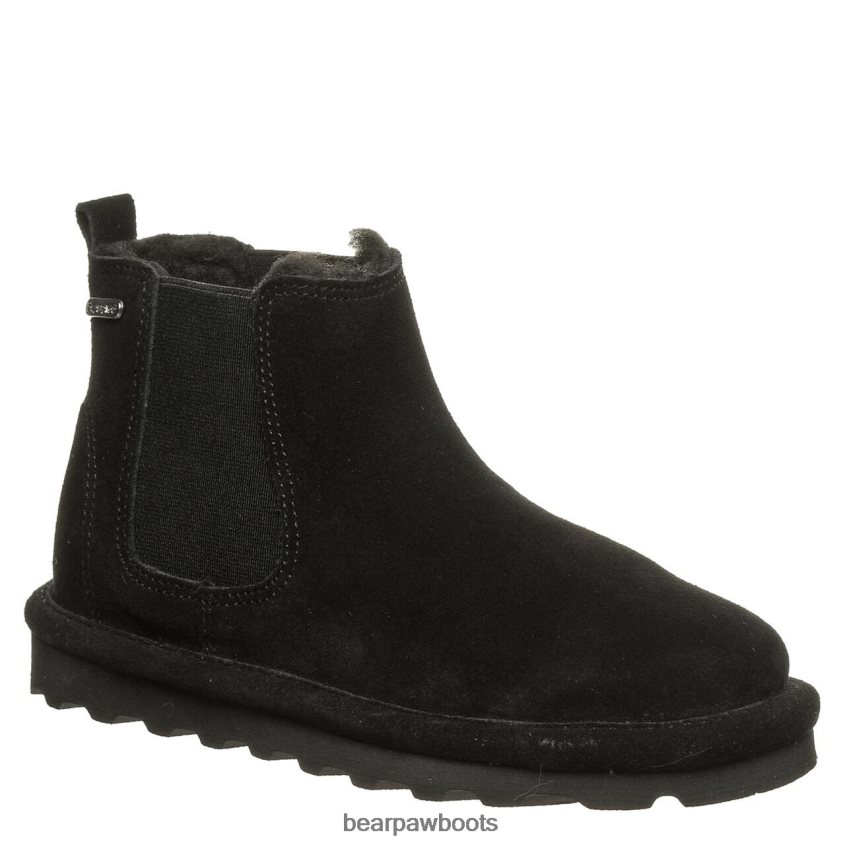 Stiefel BEARPAW zog die Jugend an Schwarz Kinder J080PL574