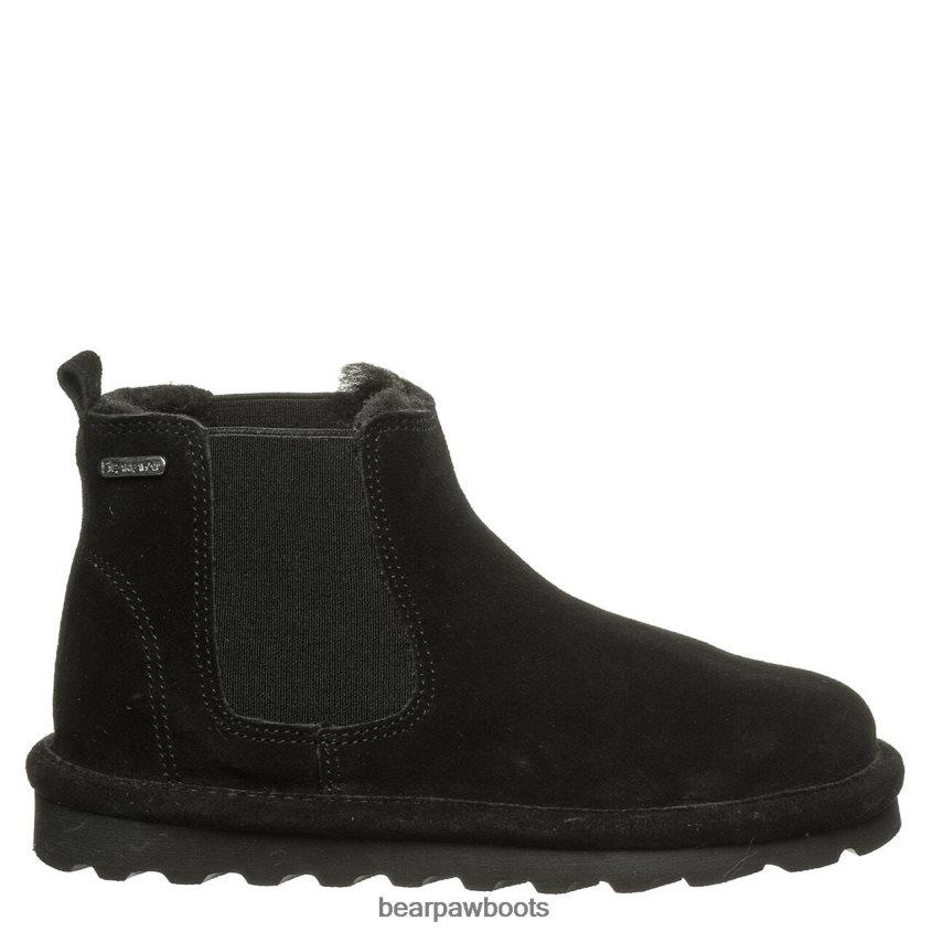 Stiefel BEARPAW zog die Jugend an Schwarz Kinder J080PL574