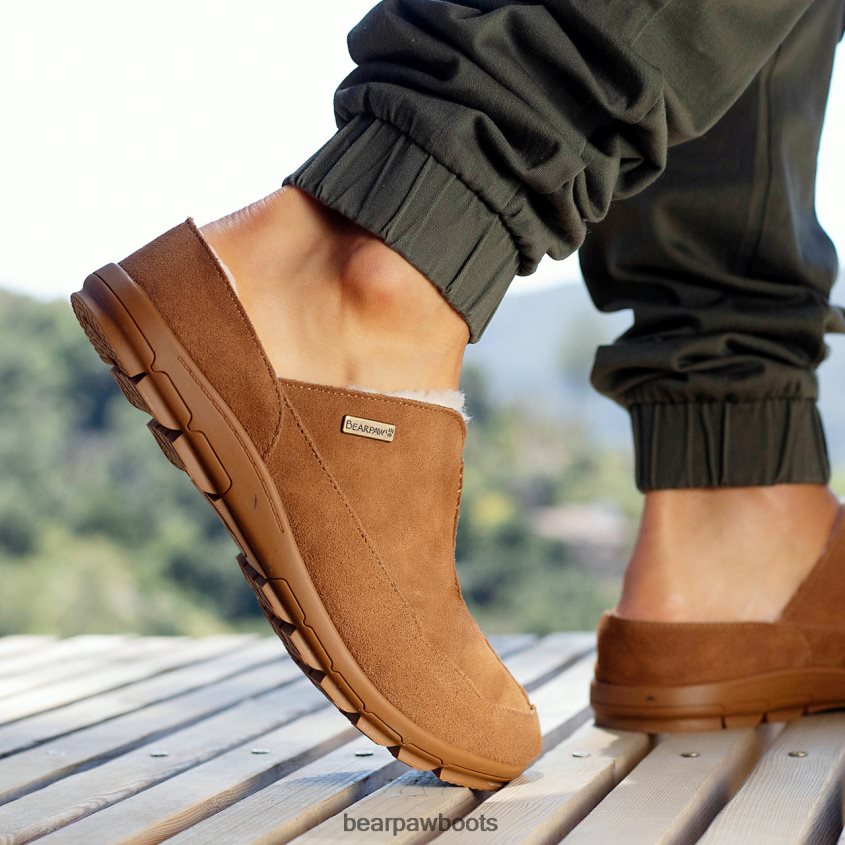 Hausschuhe BEARPAW Bruce Hickory Männer J080PL525