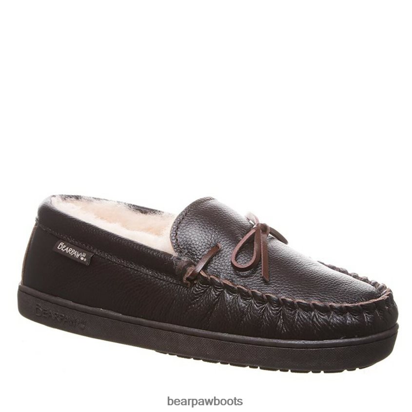Hausschuhe BEARPAW mach iv breit Schokolade Männer J080PL531