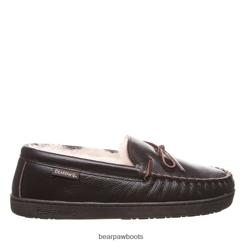 Hausschuhe BEARPAW mach iv breit Schokolade Männer J080PL531