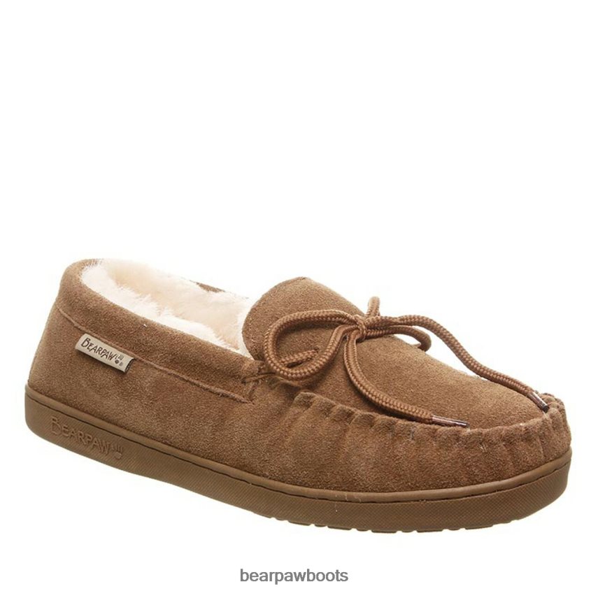 Hausschuhe BEARPAW moc ii breit Hickory Männer J080PL530
