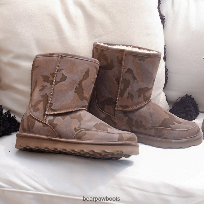 Stiefel BEARPAW Brady breit Erdtarn Männer J080PL523