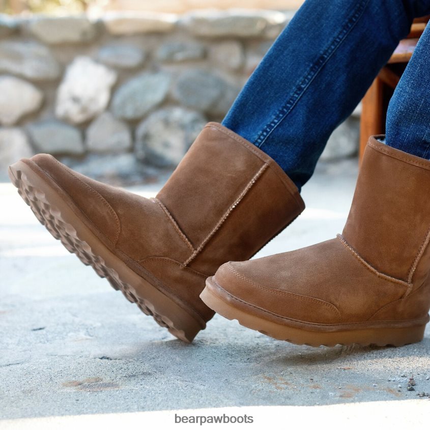 Stiefel BEARPAW Brady breit Hickory Männer J080PL510