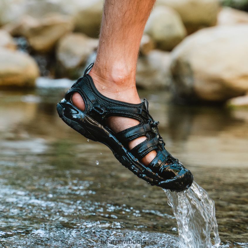 Wanderer BEARPAW memuru Schwarz Männer J080PL552